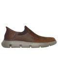 Skechers Men's Slip-ins: Garza - Dorado Loafer Shoes | Size 8.5 | Brown | Leather