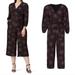 Kate Spade Pants & Jumpsuits | Kate Spade Polka Dot Jumpsuit Sz 0 | Color: Black/Purple | Size: 0