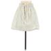 J.Crew Casual Skirt: Ivory Bottoms - Women's Size X-Small