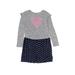 Gap Kids Dress: Gray Color Block Skirts & Dresses - Size 10