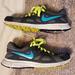 Nike Shoes | Nike Revolution Sneakers Women's 8.5 | Color: Gray/Green | Size: 8.5