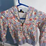 Polo By Ralph Lauren Shirts & Tops | A Floral Print Sweat Jacket For Girls | Color: Blue/Pink | Size: 7g