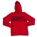 Nike Shirts | Nike Dri Fit Therma Training All Red High Neck Pullover Hoodie Sweatshirt | Color: Black/Red | Size: M