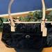 Coach Bags | Black Patent Coach With Tan Trim Satchel Nwot | Color: Black/Tan | Size: Os