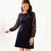 Lilly Pulitzer Dresses | Lilly Pulitzer Gali Onyx Black Lace Sleeves Dress Size:Small | Color: Black | Size: S