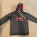 Under Armour Tops | Nwot Under Armor Grey Hoodie | Color: Gray/Pink | Size: M