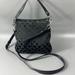 Coach Bags | Coach #43107 Black Canvas Cc Signature Op Art Shoulder/Crossbody Bag | Color: Black/Silver | Size: Approx. 9.5'' W X 9'' H