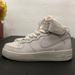 Nike Shoes | Nike Air Force 1 High Top Sneakers Kids (Boys- Girls) Size 4.5y | Color: White | Size: 4.5y