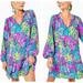 Lilly Pulitzer Dresses | Lilly Pulitzer Lucee Dress In Party All The Tide $198 | Color: Blue/Purple | Size: Xxs