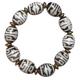 YHDONE Tibetan Old Material High Oil Pulp Natural Agate Shaped Dzi Bead Strings (With Certificate) For Men and Women jade Bracelets for men