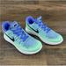 Nike Shoes | Nike Lunarepic Flyknit 2 Women's Size 9.5 Running Shoes Green Blue | Color: Blue/Green | Size: 9.5