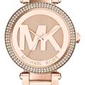 Michael Kors Accessories | Michael Kors Parker Pav Rose Gold-Tone Watch - Good Condition | Color: Gold | Size: Os