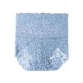 CBLdF Underwear Women 2Pc Women'S Panties Lace Ladies High Waist Briefs Lingerie Femme Plus Size Panty-Blue-Xl-2Pc