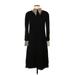 Casual Dress - Sweater Dress: Black Dresses - Women's Size X-Small