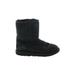 Ugg Boots: Black Print Shoes - Women's Size 5 - Round Toe