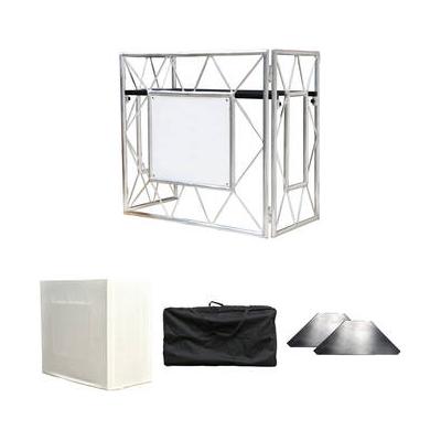 American DJ Pro Event TBL 2 Kit with Scrim, Bag, and Shelves (Silver | White) PRO EVENT TBL 2 ACCU STAND