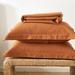 Ebern Designs Zikrah Linen Duvet Cover Set Linen in Brown | King Duvet Cover + 2 King Pillowcases | Wayfair 49D9CE2931174A6997DDE0252C4765BD