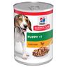 Hill's Science Plan Puppy <1 Medium con Pollo - umido a completamento: 6 x 370 g Hill's Science Plan Puppy <1 con Pollo