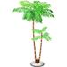 6Ft Lighted Artificial Palm Tree