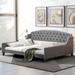 Modern Luxury Tufted Button Daybed, Full