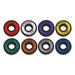 Aoanydony 8Pcs Skateboard Bearings 8mm Precision Size ABEC-11 for Longboard Multicolor 22mm