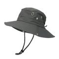 Baberdicy Hat Bucket Hat Wide Brim Sun Hat Boonie Hats Fishing Hiking Outdoor Hats for Men and Women Features: Baseball Cap Grey