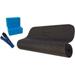 Yoga Kit Includes (1) 72-Inch X Â¼-Inch Black Yoga Fitness Mat (2) Blue Yoga Blocks & (1) 6-Foot Blue Yoga Strap â€“ Yoga Set For Beginners & Experienced Yogis â€“ Perfect For At-Home