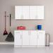 Prepac Elite 5 Piece 64 Garage Storage Set B in White