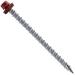 Metal Roofing Screws: (250) Screws X 3 Dark RED Hex Head Sheet Metal Roof Screw. Self Starting/Tapping Metal To Wood Sheet Metal Siding Screws. EPDM Washer. For Corrugated Roofing