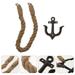 Anchor Twine Parper Holder 1pc Creative Wall-mounted Roll Paper Hanger Toilet Bathroom Roll Paper Hanger