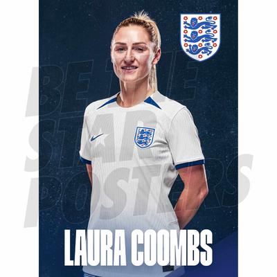 England Laura Coombs Headshot Home Poster A3 Image