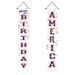 Independence Day Couplet Flag American Independence Day Creative Decoration Wall Paste Curtain Facter Party Decorations for Women Graduation Party Decorations 2022 College Graduation Party Decorations