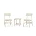 POLYWOODÂ® Modern Studio Plaza Chair 3-Piece Seating Set in Sand