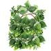 NUOLUX 2pcs Pillar Candle Wreath Greenery Candle Rings Dinner Party Candle Garland