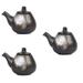 3 PCS Ceramic Soy Sauce Bottle Kitchen Accessory Ceramic Sauce Bottle Vinegar Grease Pot Household Oil Container