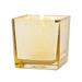 Fun Express 3 Gold-Flecked Square Votive Candle Holders