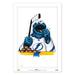 Cookie Monster Tampa Bay Lightning 24" x 36" Sesame Street Limited Edition Fine Art Print