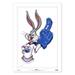 Bugs Bunny Edmonton Oilers 14" x 20" Looney Tunes Limited Edition Fine Art Print