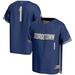 Men's GameDay Greats #1 Navy Georgetown Hoyas Lightweight Baseball Fashion Jersey