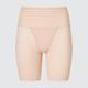 Uniqlo - AIRism - Body Silhouette Shaper Half Shorts - Beige - L