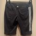 Adidas Shorts | Adidas Women’s Climalite Black Golf Shorts Size 12 Bermuda Length | Color: Black/White | Size: 12