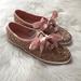 Kate Spade Shoes | Kate Spade Rose Gold Sneakers | Color: Pink | Size: 9