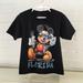 Disney Shirts & Tops | Disney Black Shirt Sleeve Mickey Mouse T-Shirt Size Boys 4/5 | Color: Black/Orange | Size: 4b