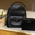 Kate Spade Bags | Kate Spade Mini Black Schuyler Backpack-New With Tags Whit Small Wallet | Color: Black/Gold | Size: Os