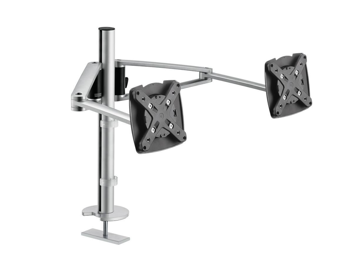 Novus MY twin arm 2.0 Dual Monitorhalter Tisch Kabelloch (910+6659+000) Image