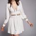 Free People Dresses | Exc Free People I Think I Love You Mini Dress In White | Color: White | Size: 2