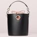 Kate Spade Bags | Kate Spade Suzy Black And Pink Leather Bucket Bag | Color: Black/Pink | Size: Os