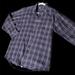 Burberry Shirts | Burberrys Vintage Burberry London Nova Check Plaid Navy Long Sleeve Shirt M L Xl | Color: Tan | Size: M