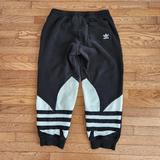 Adidas Pants | Mens Adidas Big Trefoil Jogger Sweat Pants Size Xl | Color: Black/White | Size: Xl