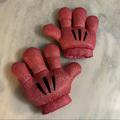 Disney Accessories | Disney Parks Store Mickey Minnie Mouse Plush Big Pink Hands Gloves 10" Gloves | Color: Pink | Size: Osg